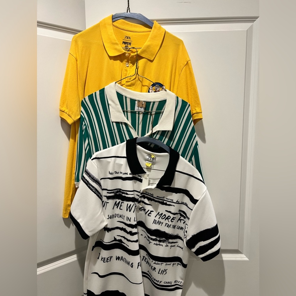 Zara polo shirts